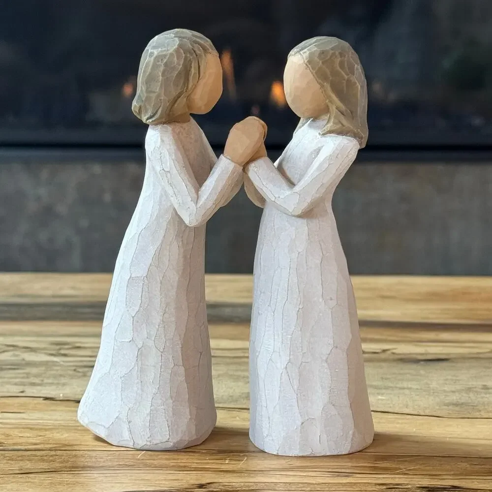 Willow Tree Sisters by Heart Figurine Set 2000 Susan Lordi Demdaco 26023